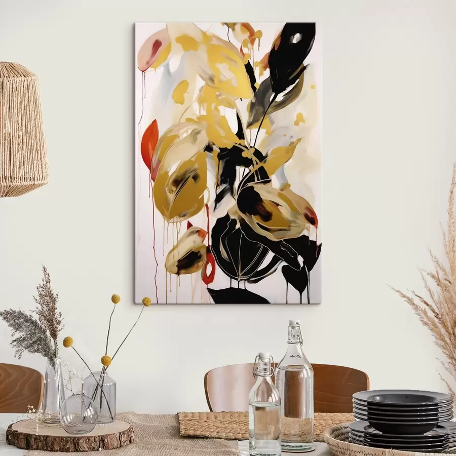  Schilderijen Chaotische abstractie, imitatie van de schilderkunst s50984