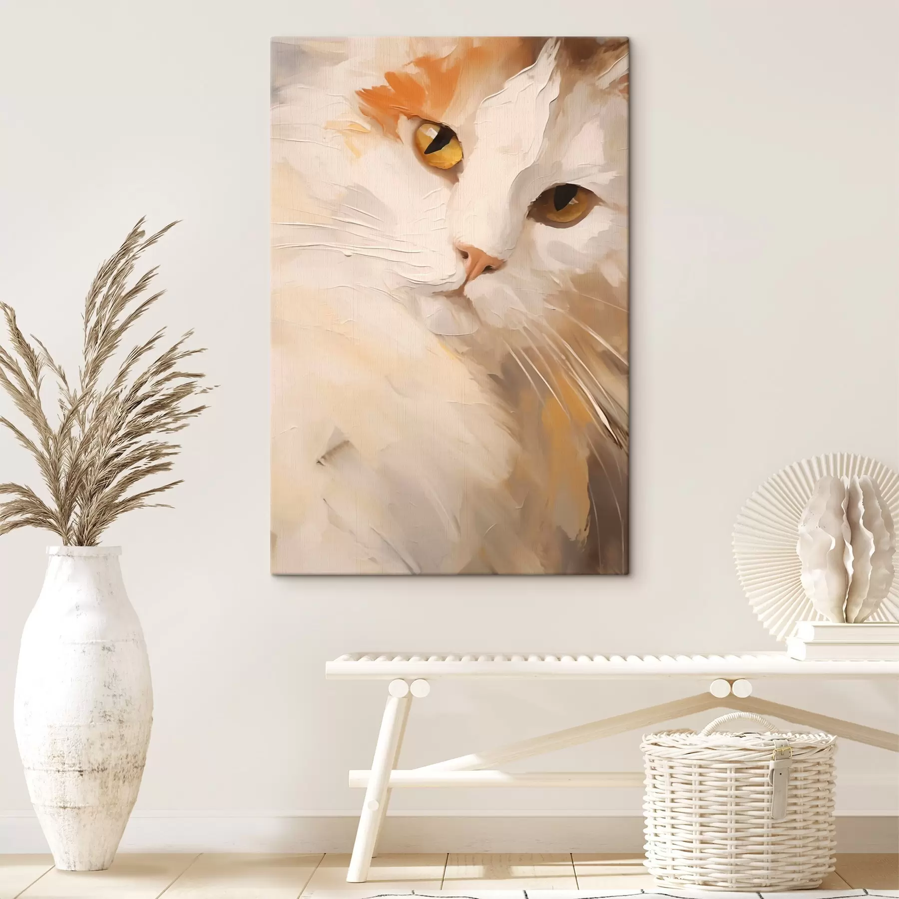  Schilderijen Kat, schilderij in imitatie s50987