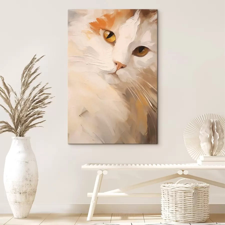  Schilderijen Kat, schilderij in imitatie s50987