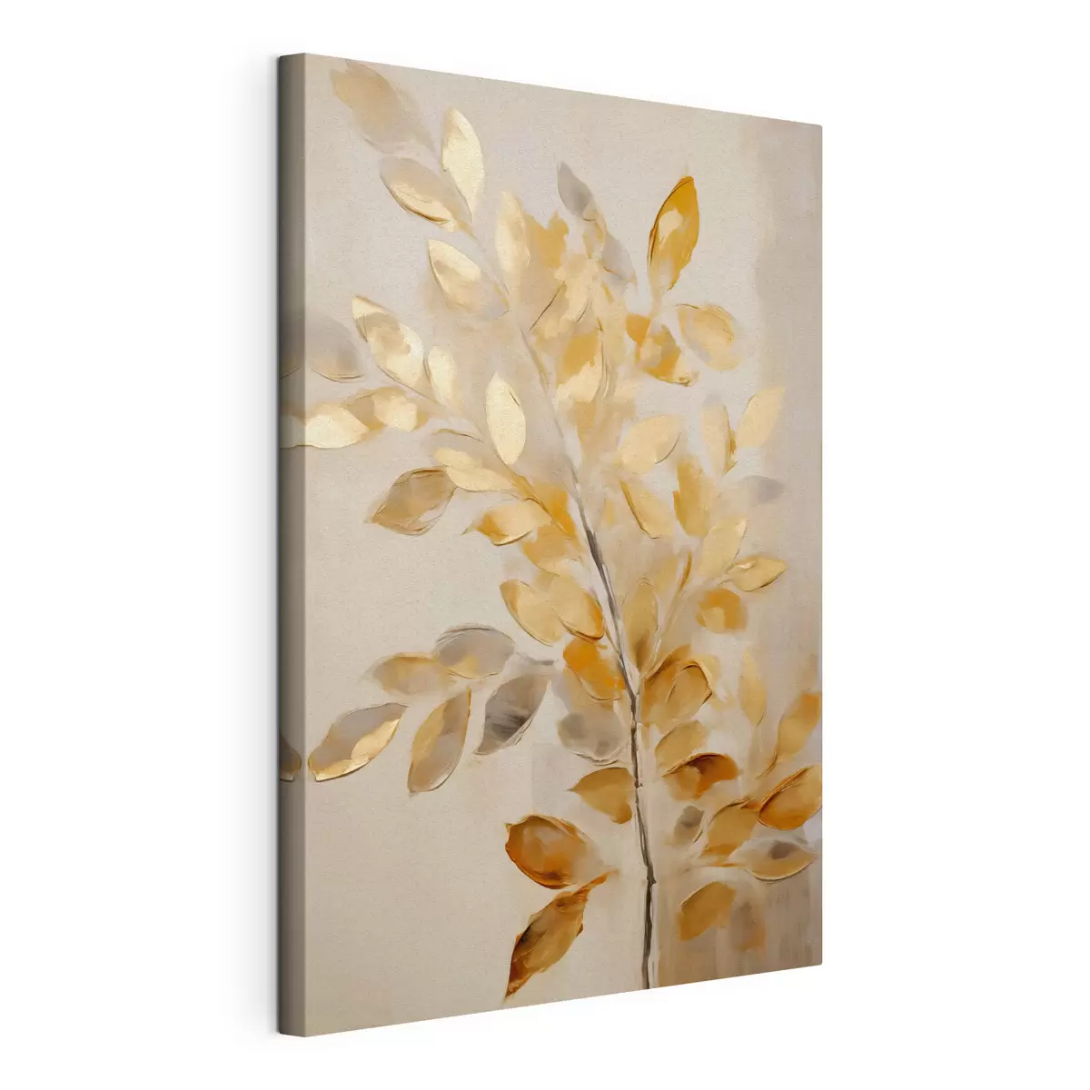  Schilderijen Bladeren, imitatieschilderij s50993