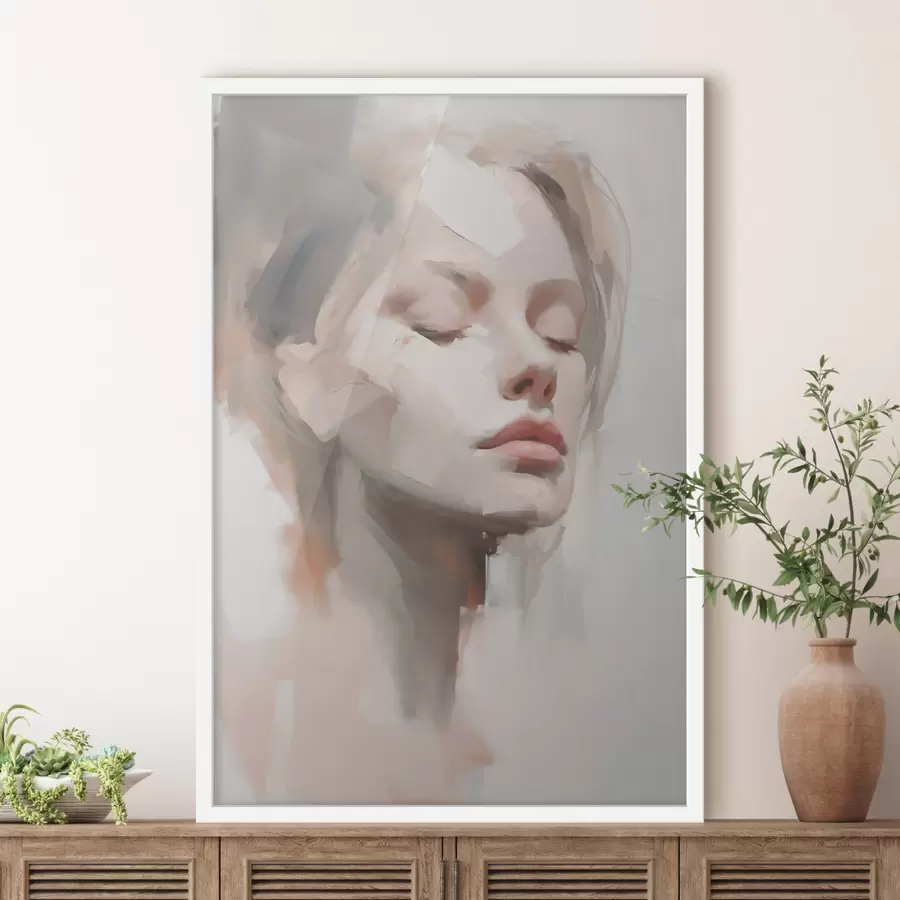 Fotobehang Abstract portret f50978