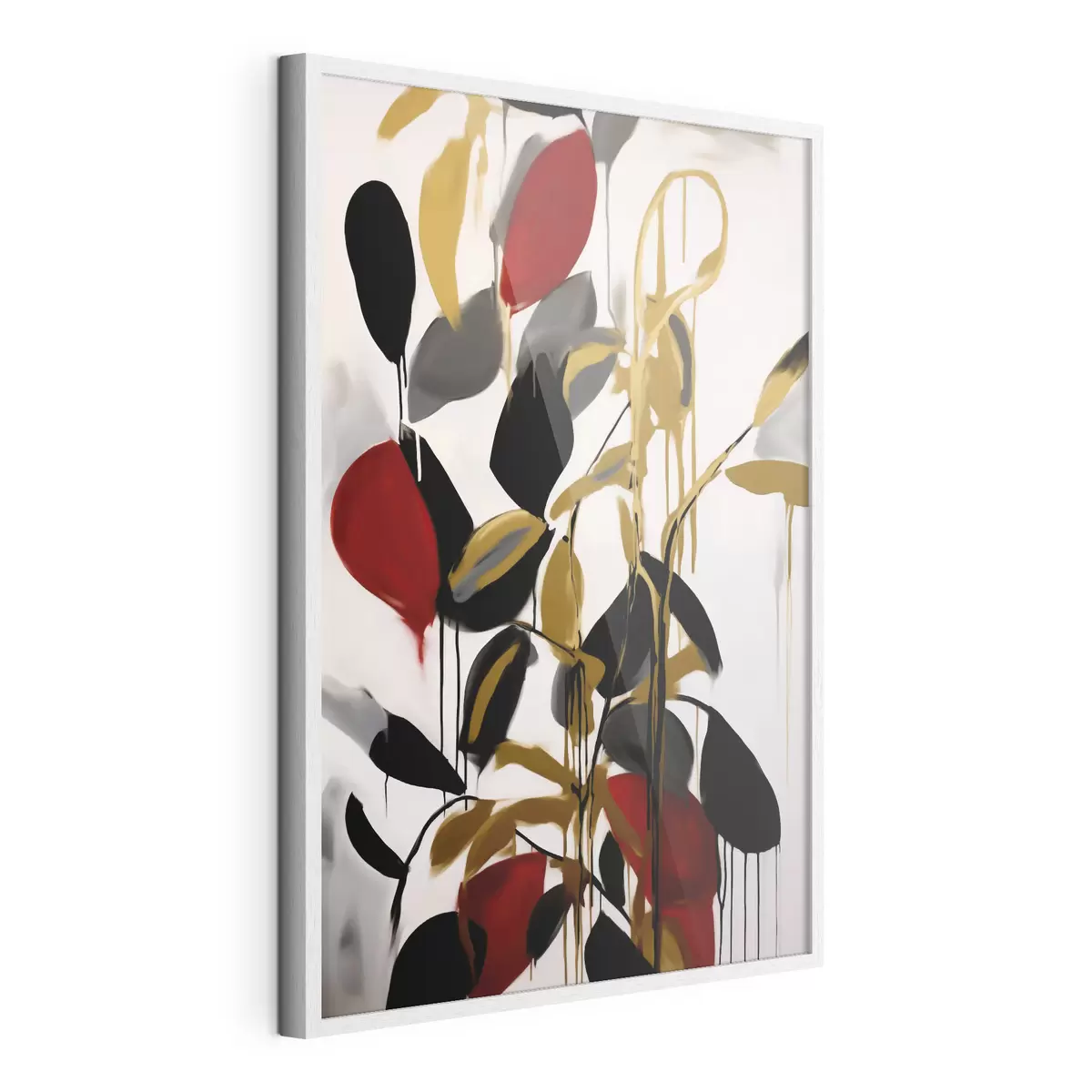 Poster Abstractie, imitatie van de schilderkunst f50983