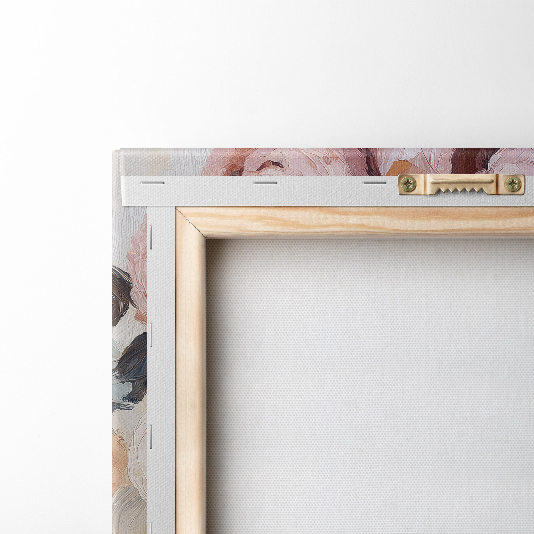  Schilderijen Boeket met roze en witte pioenrozen s51008
