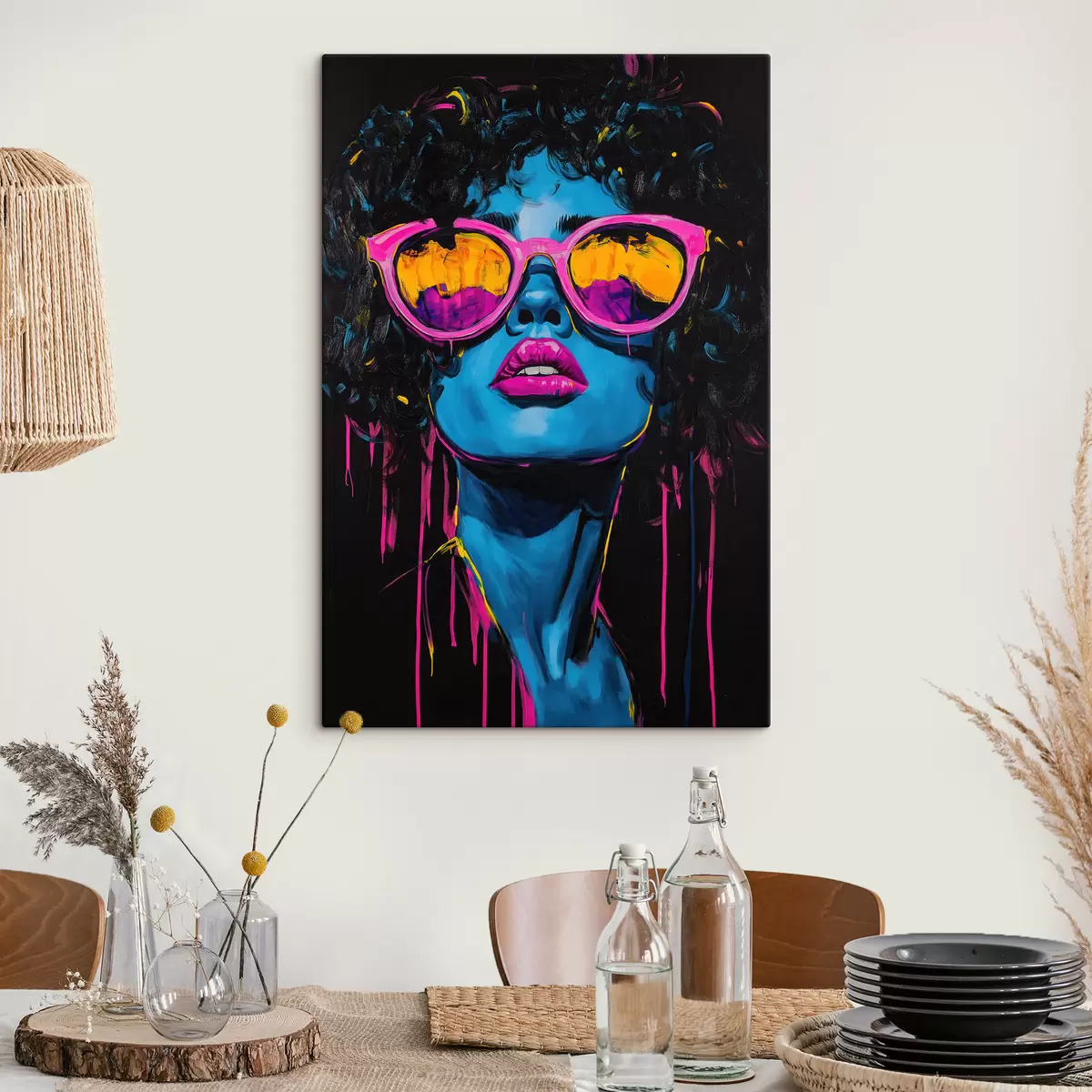  Schilderijen Abstract portret s51009