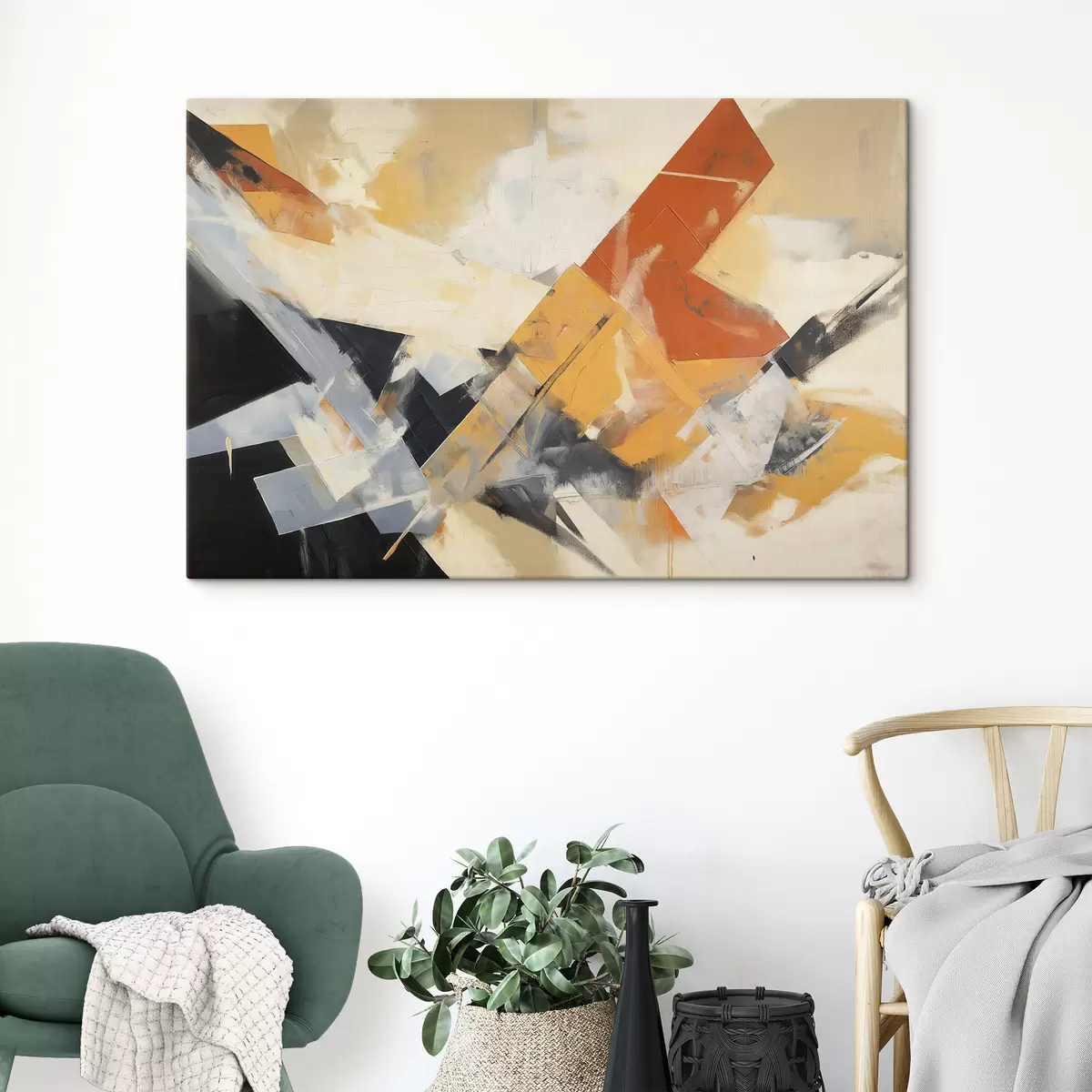  Schilderijen Abstracte meetkunde s51014