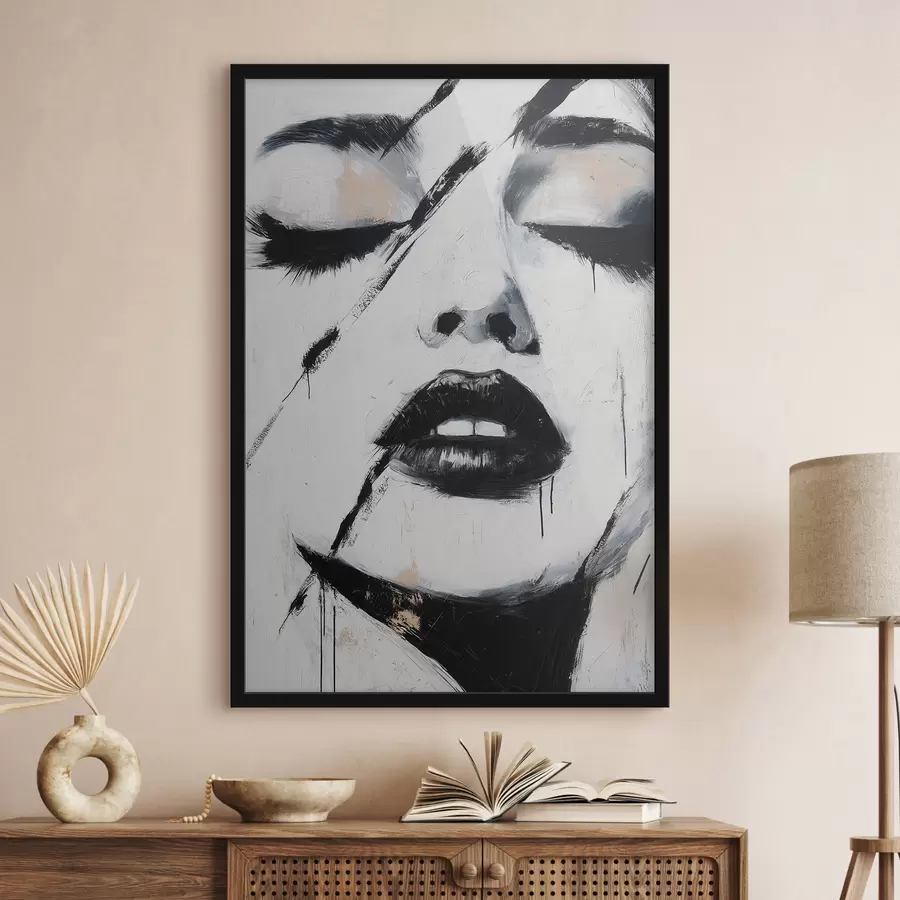 Fotobehang Abstract portret f50999