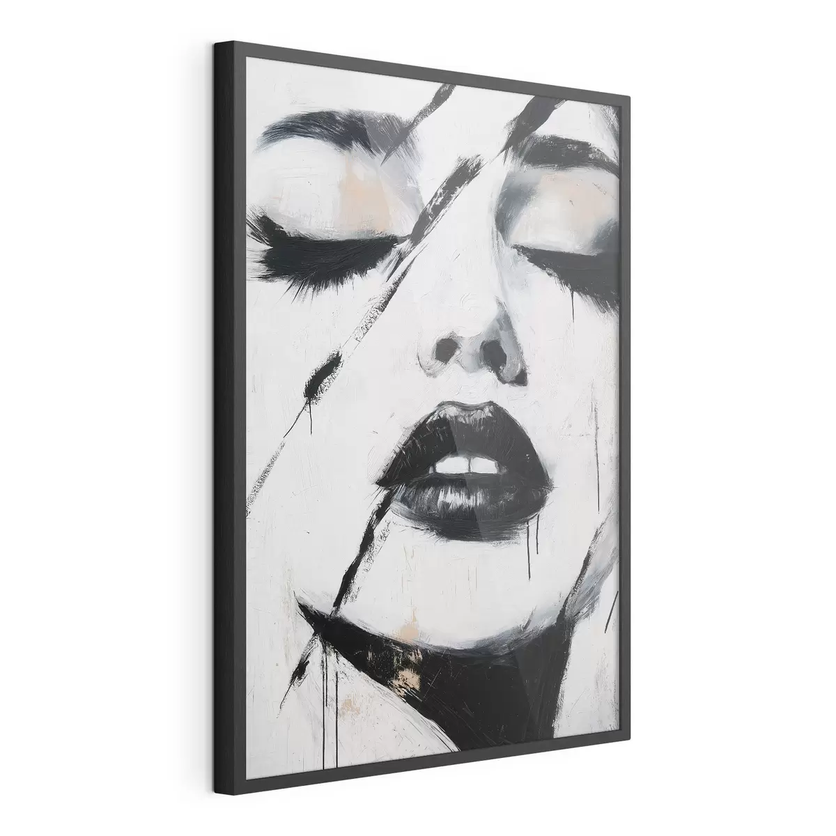 Poster Abstract portret f50999
