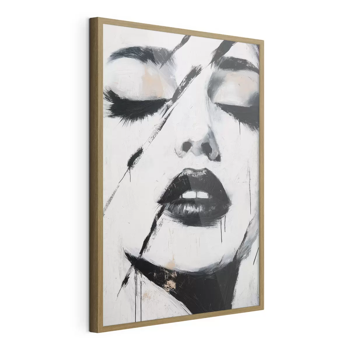 Poster Abstract portret f50999