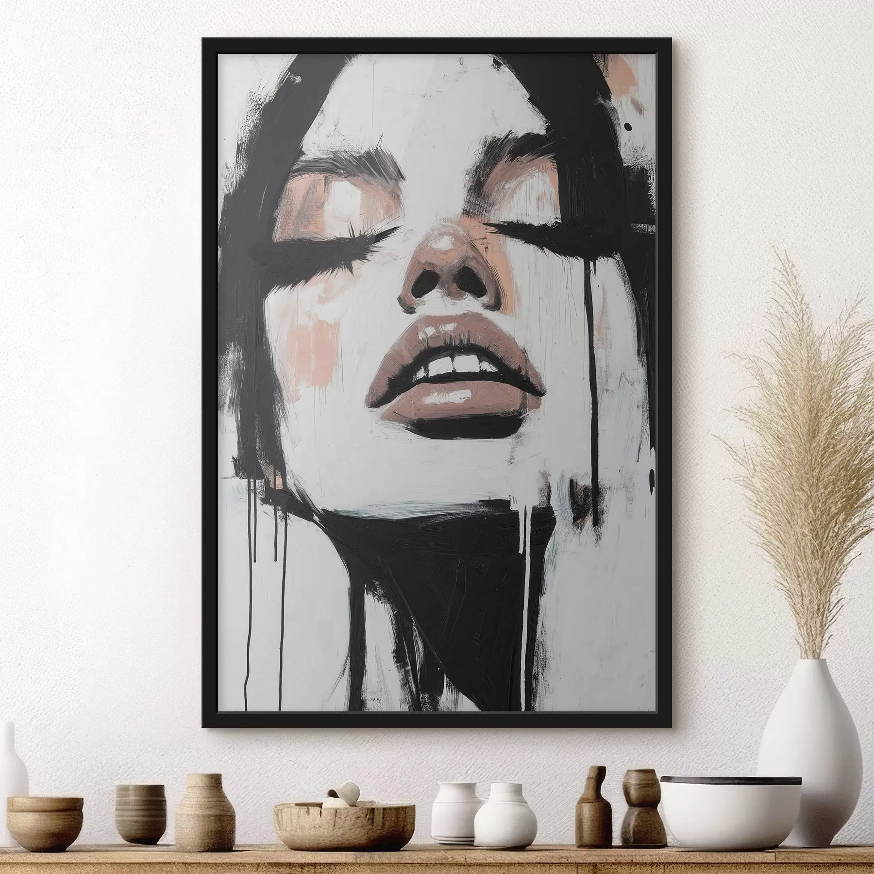 Fotobehang Abstract portret f51000