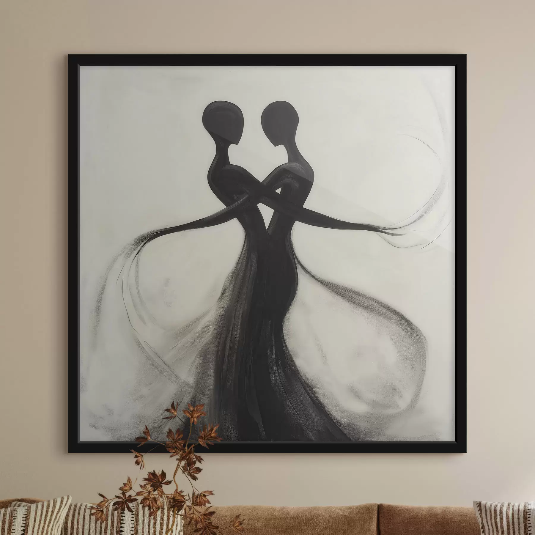 Fotobehang Verweven levens f51005