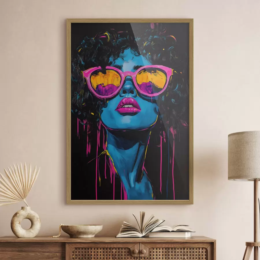 Fotobehang Abstract portret f51009