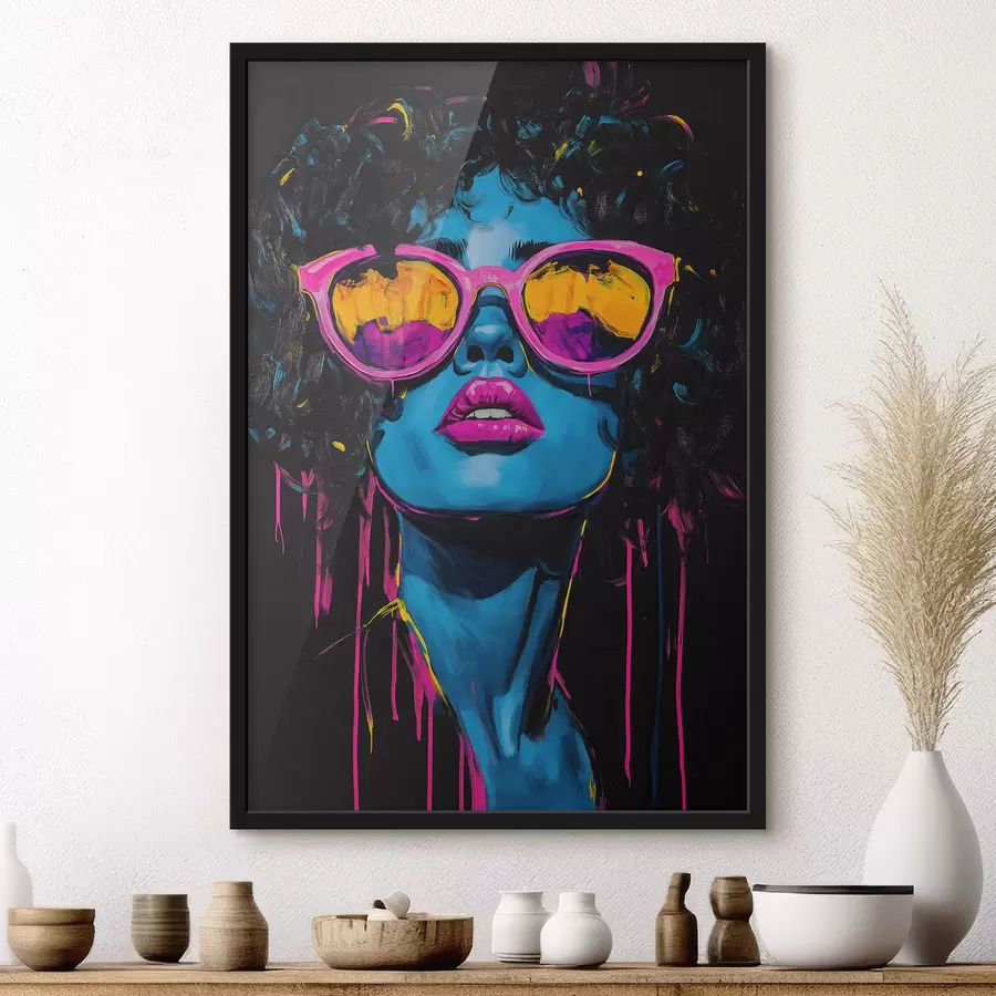 Fotobehang Abstract portret f51009