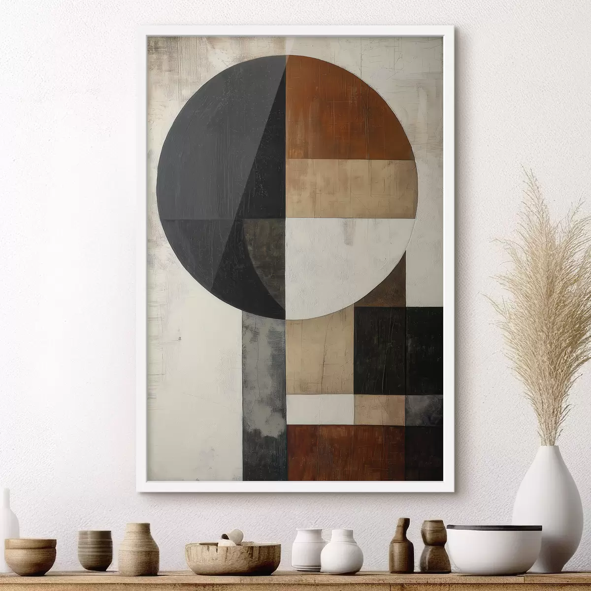 Poster Geometrische abstractie f51017