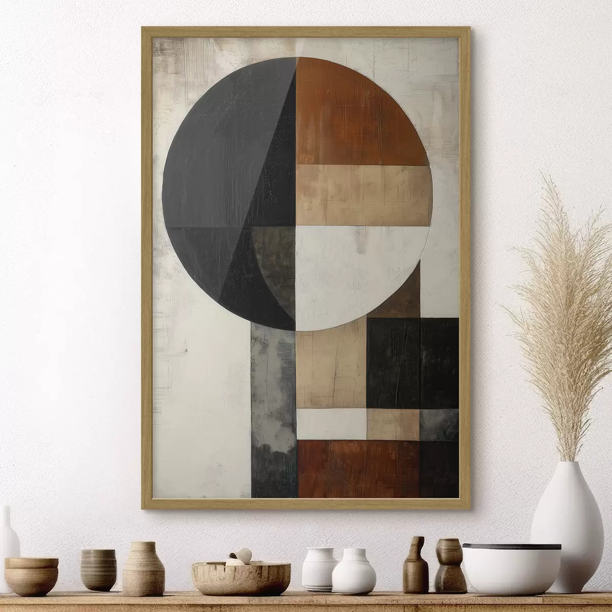 Poster Geometrische abstractie f51017