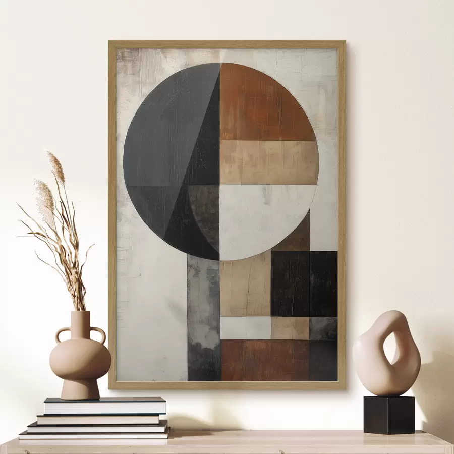 Fotobehang Geometrische abstractie f51017