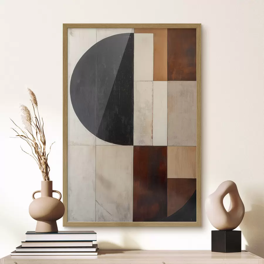 Fotobehang Geometrische abstractie f51018