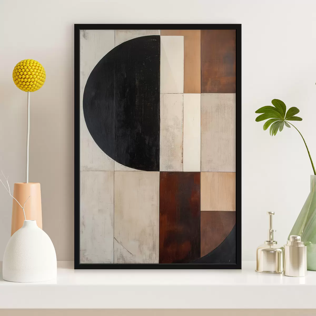 Poster Geometrische abstractie f51018