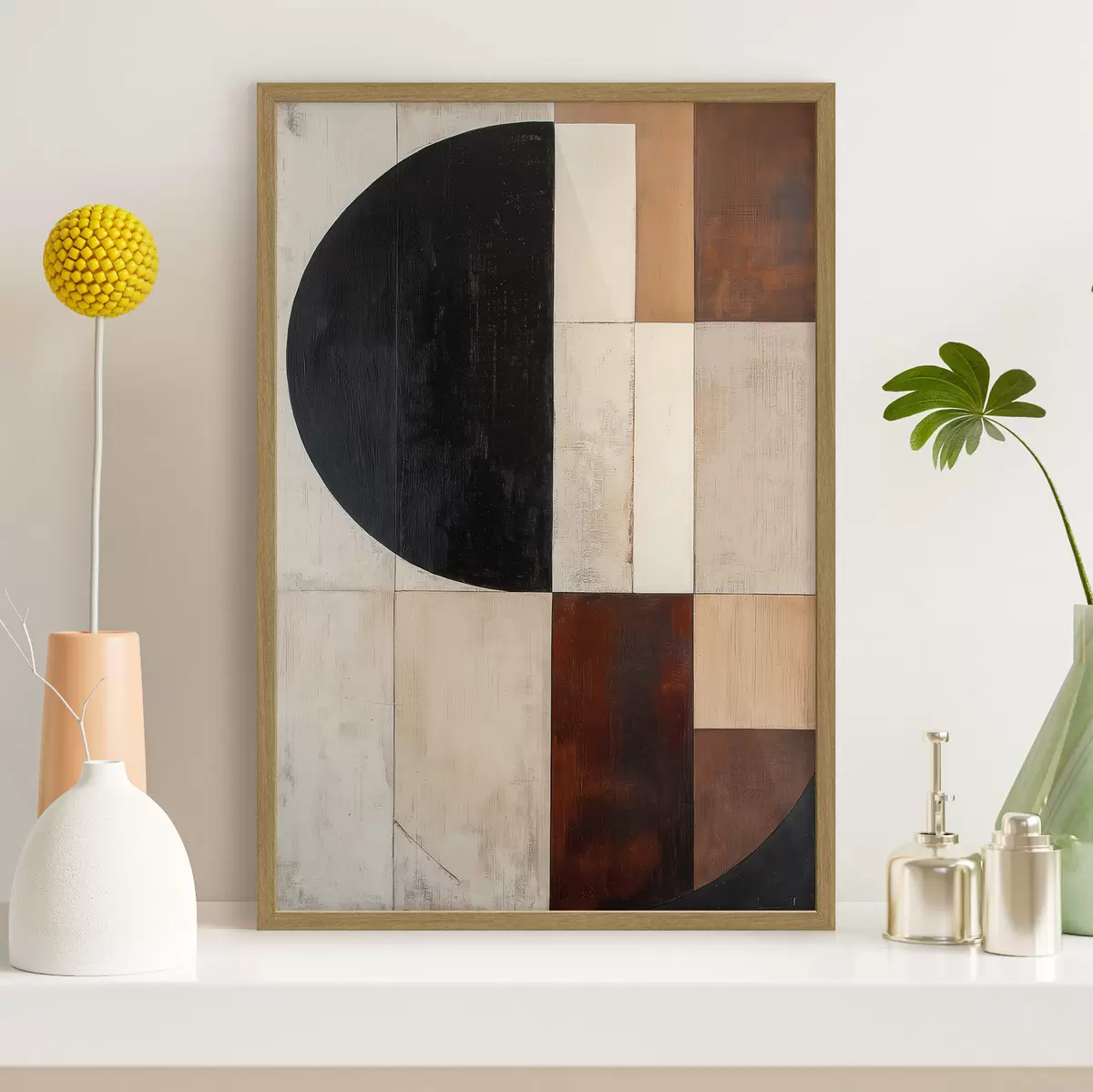 Poster Geometrische abstractie f51018