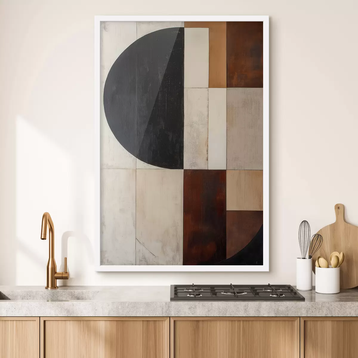 Poster Geometrische abstractie f51018