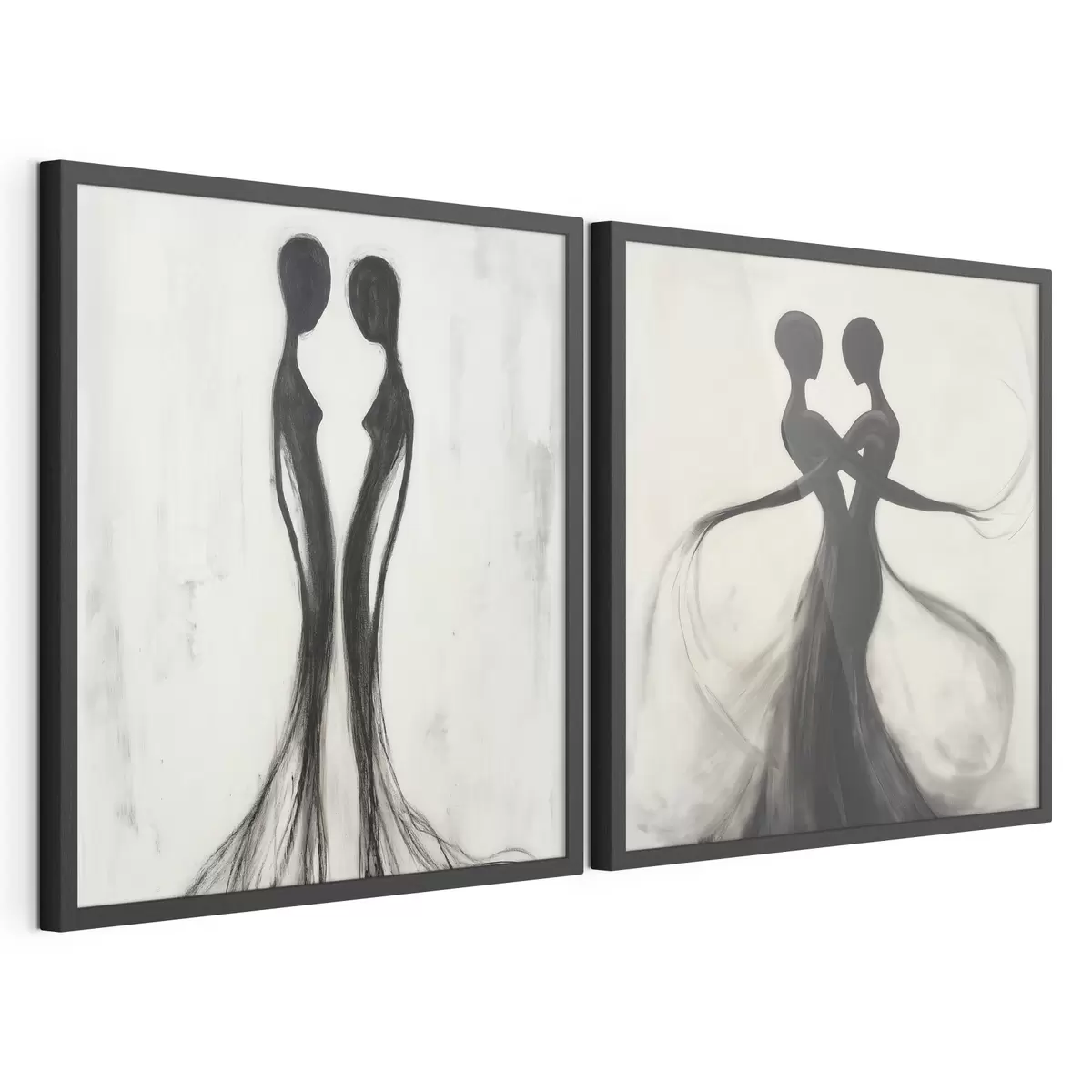 Poster Abstracte silhouetten d31070
