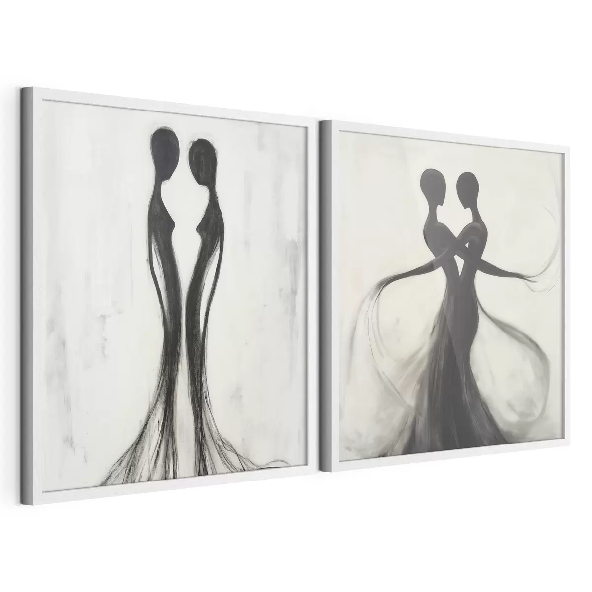 Poster Abstracte silhouetten d31070