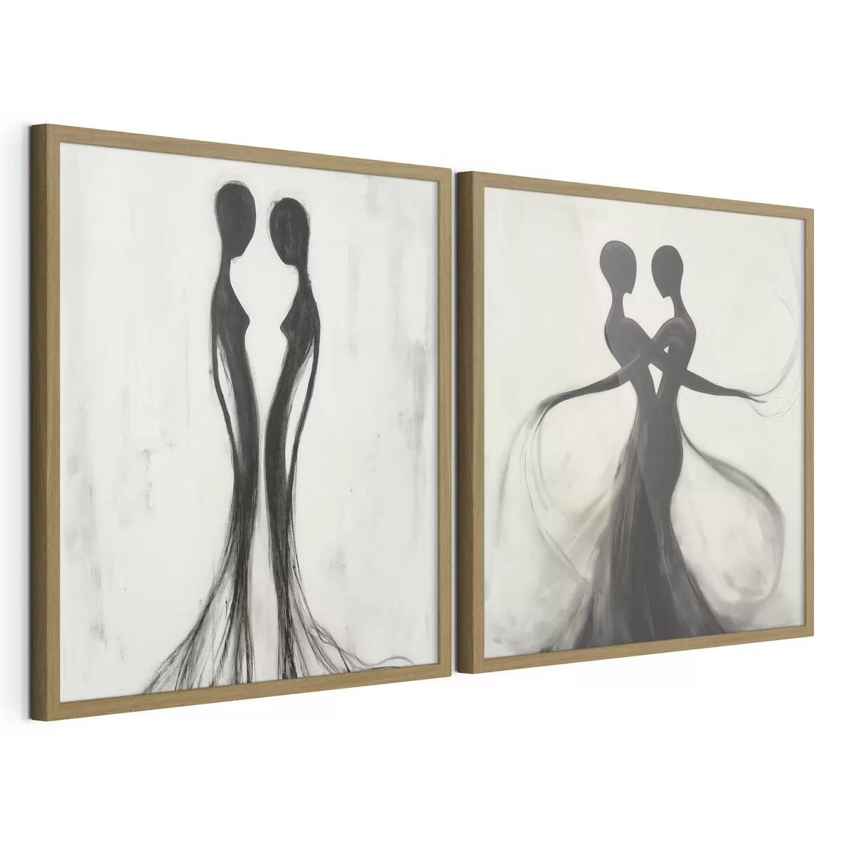 Poster Abstracte silhouetten d31070