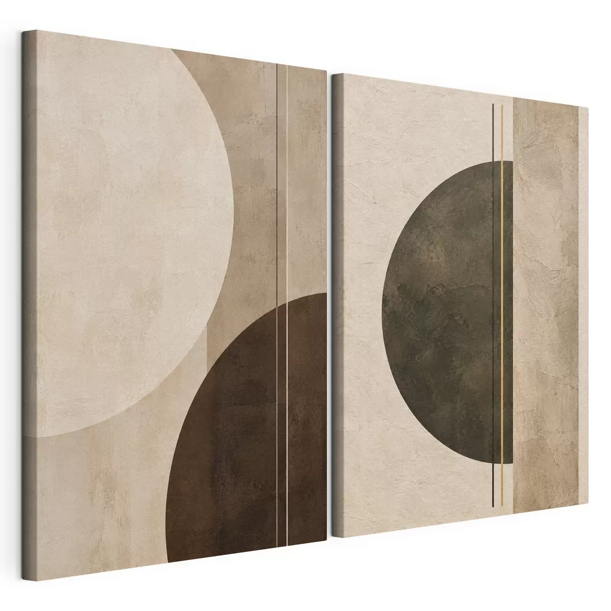  Schilderijen De geometrie van de rust m31056