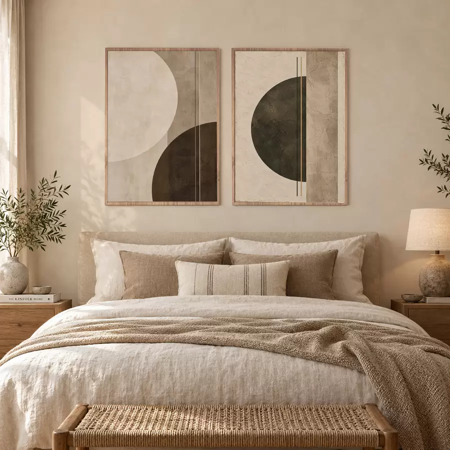 Fotobehang De geometrie van de rust d31056