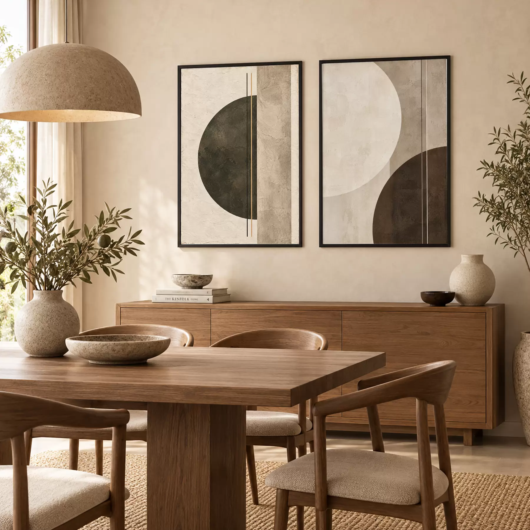 Fotobehang De geometrie van de rust d31056