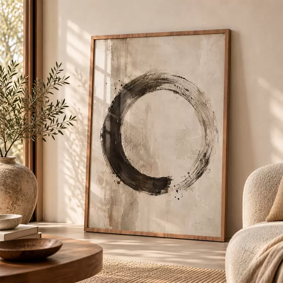Fotobehang Zen-kring f50724