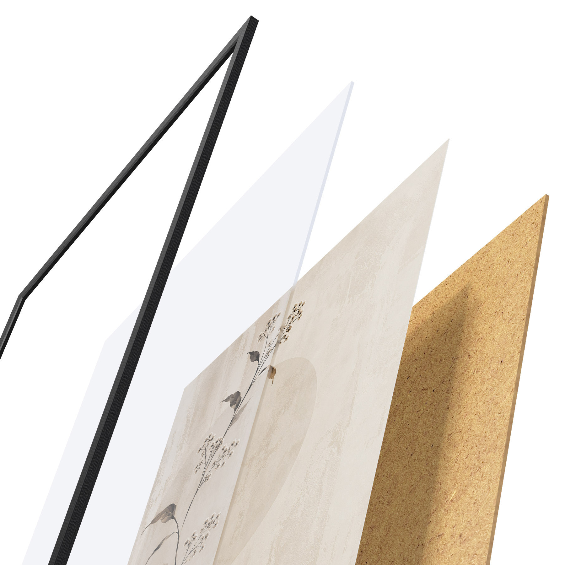 Poster Rustige elegantie f50725