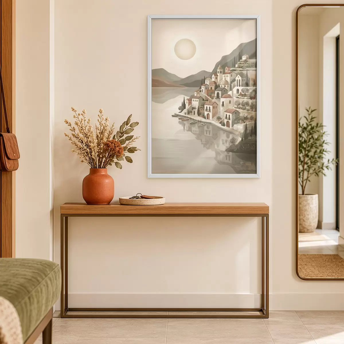 Poster Olijfboomgaard f50888