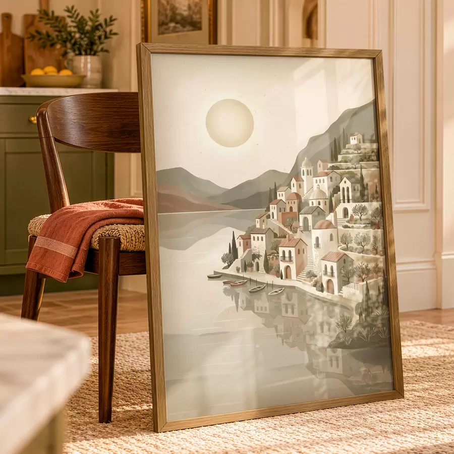 Fotobehang Olijfboomgaard f50888