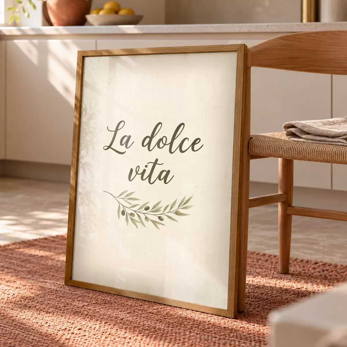 Poster Vrouwelijkheid in lijnen f50894