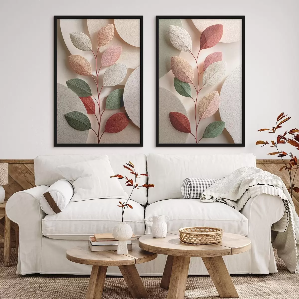 Poster Tak met geometrische vormen d31036