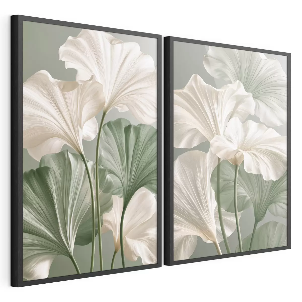 Poster Delicate bladeren d31037