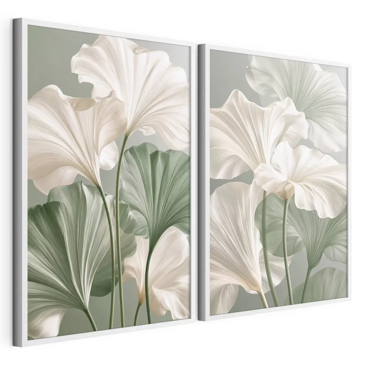 Poster Delicate bladeren d31037