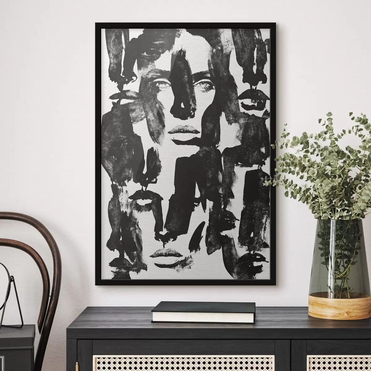Poster Abstracte portretten f50861