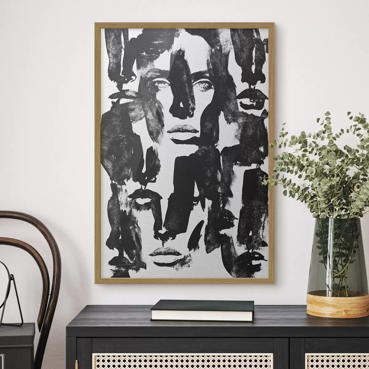 Poster Abstracte portretten f50861