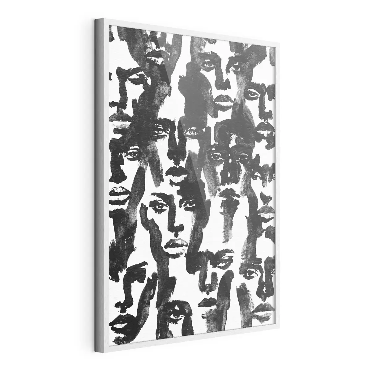 Poster Abstracte gezichten f50862