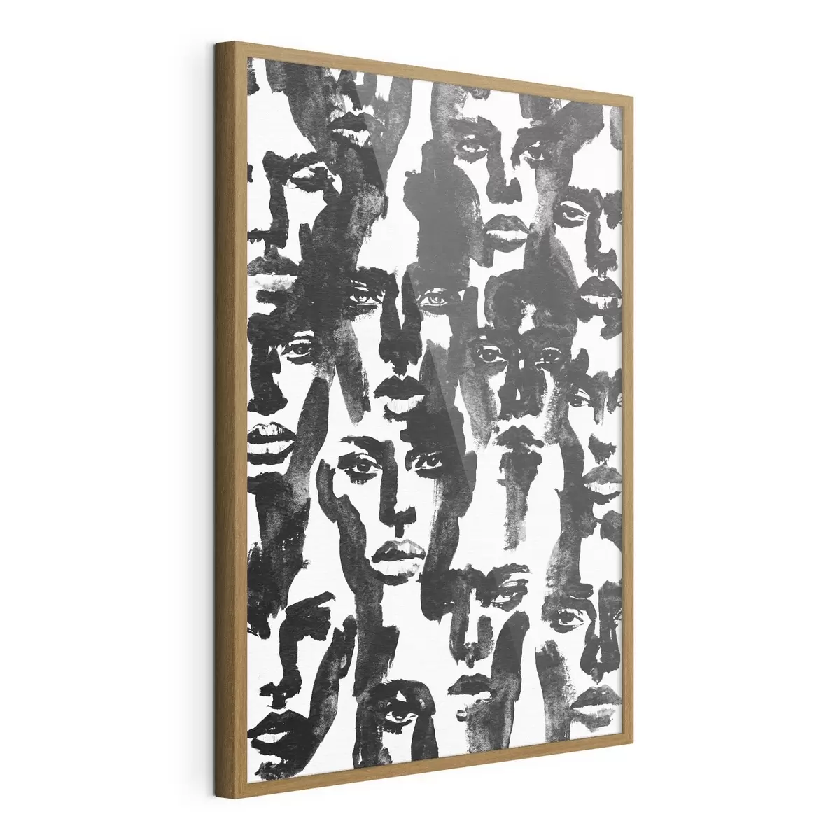 Poster Abstracte gezichten f50862