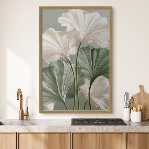 Poster Delicate bladeren, Natuurposters, f50867wo : Uwalls