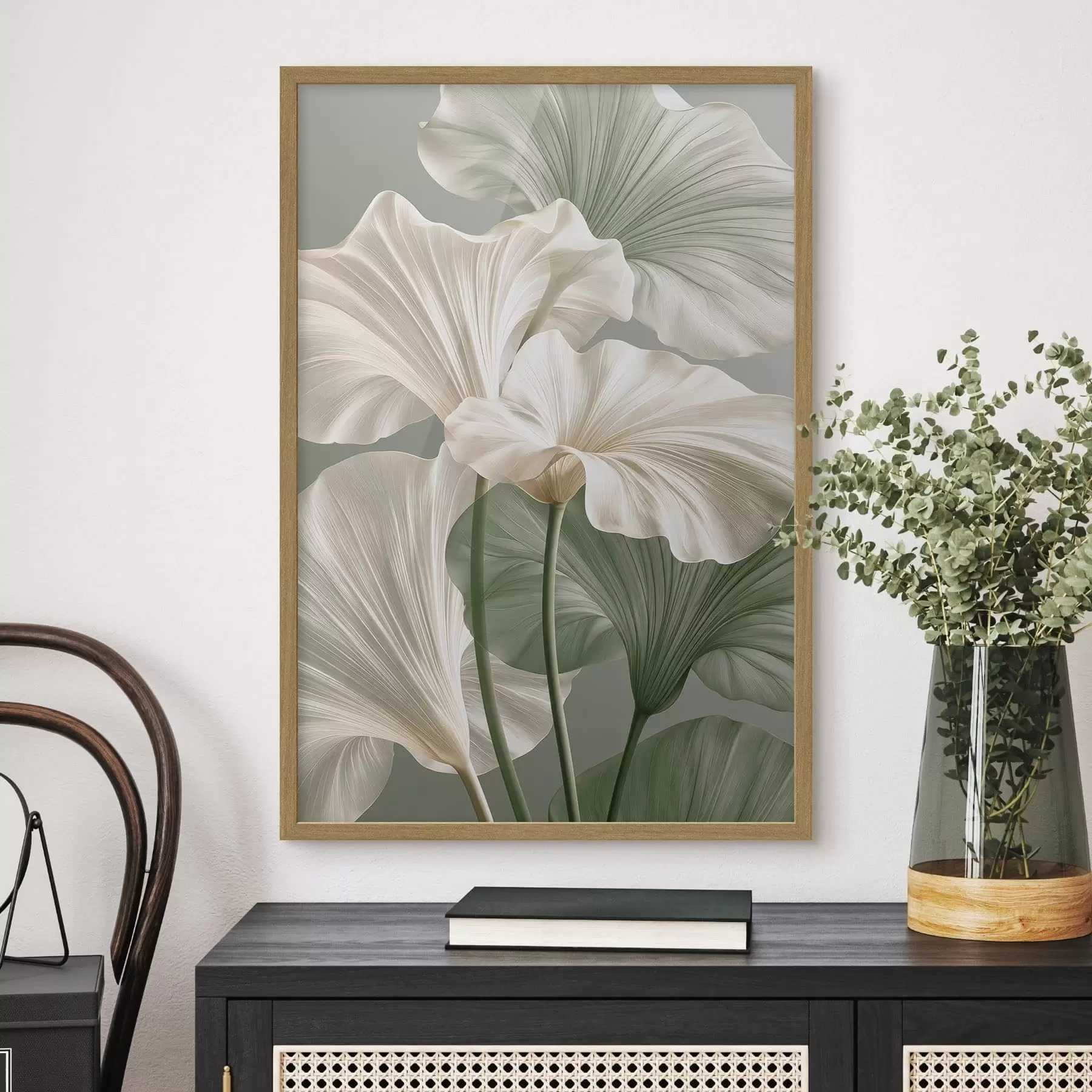 Fotobehang Delicate bladeren f50868