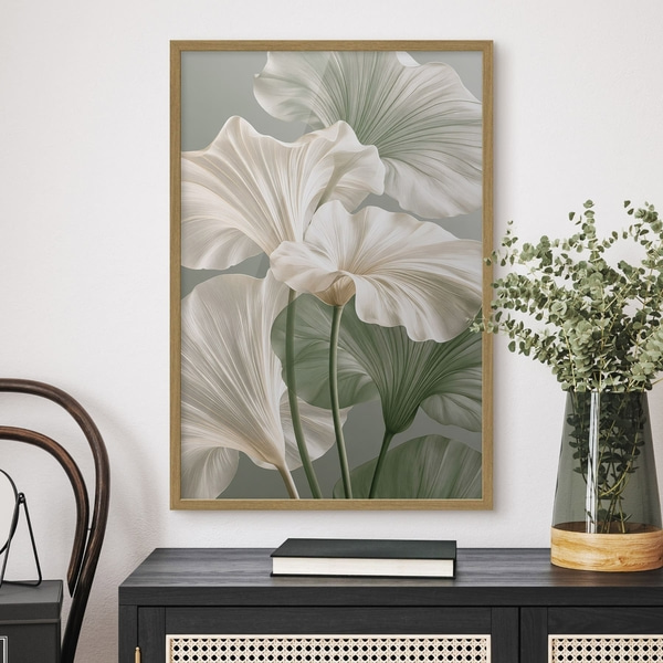 Poster Delicate bladeren, Natuurposters, f50868wo : Uwalls