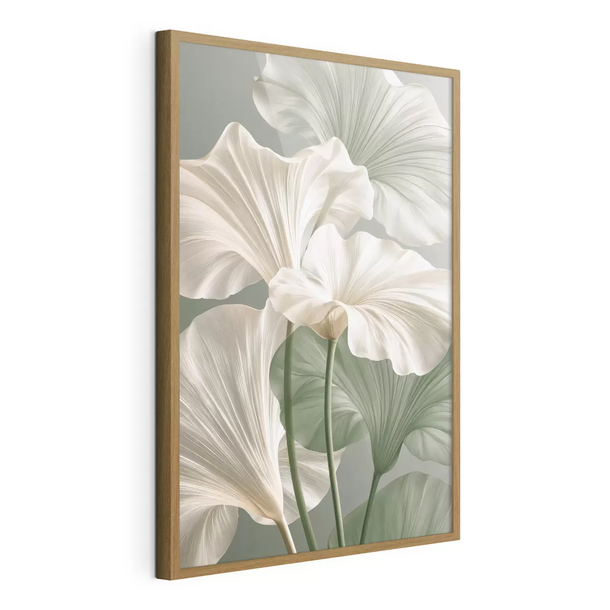 Poster Delicate bladeren f50868