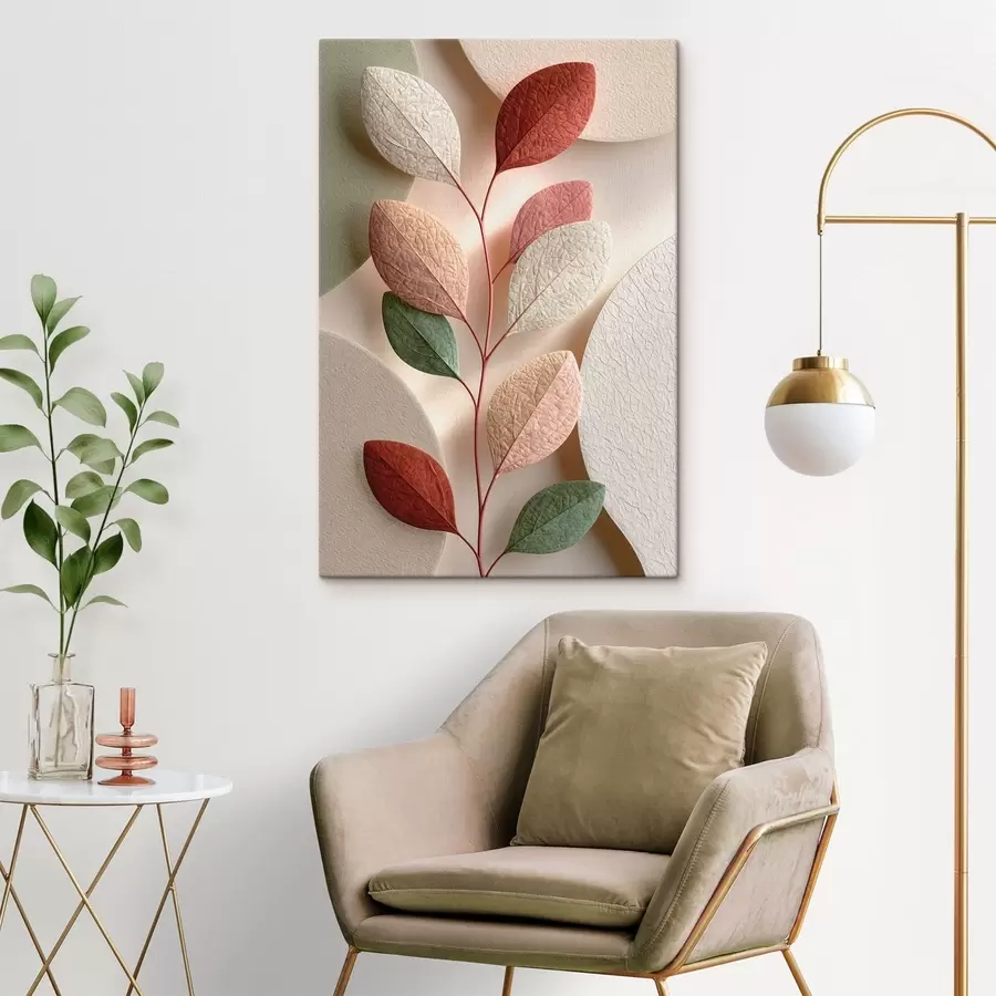 Fotobehang Moderne botanische compositie s50864