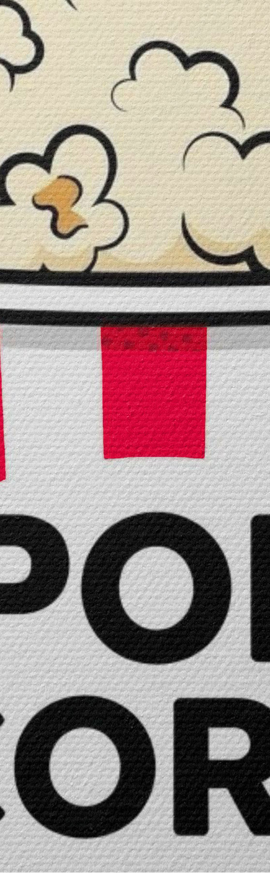  Schilderijen Tussendoortje met heerlijke popcorn s50791