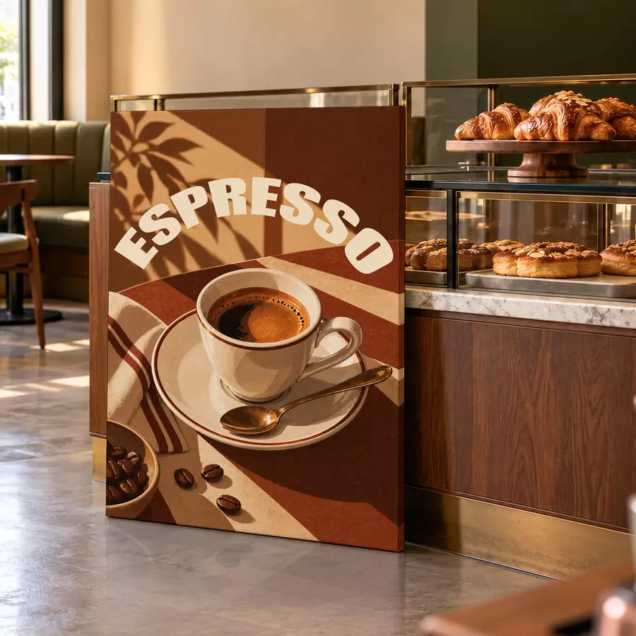  Schilderijen Aromatische espresso voor gezellige momenten s50871