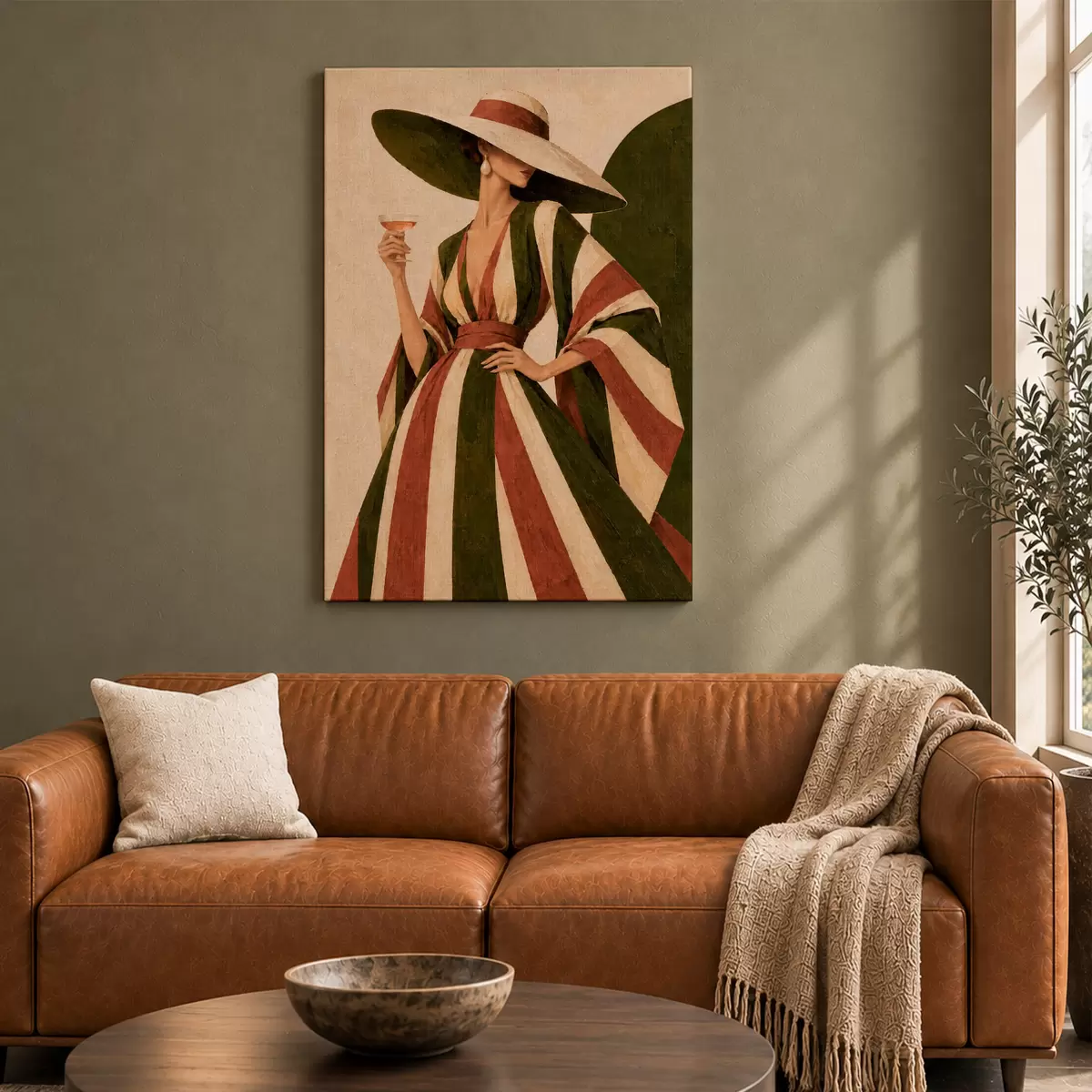  Schilderijen Chique elegantie met een stijlvol drankje s50880