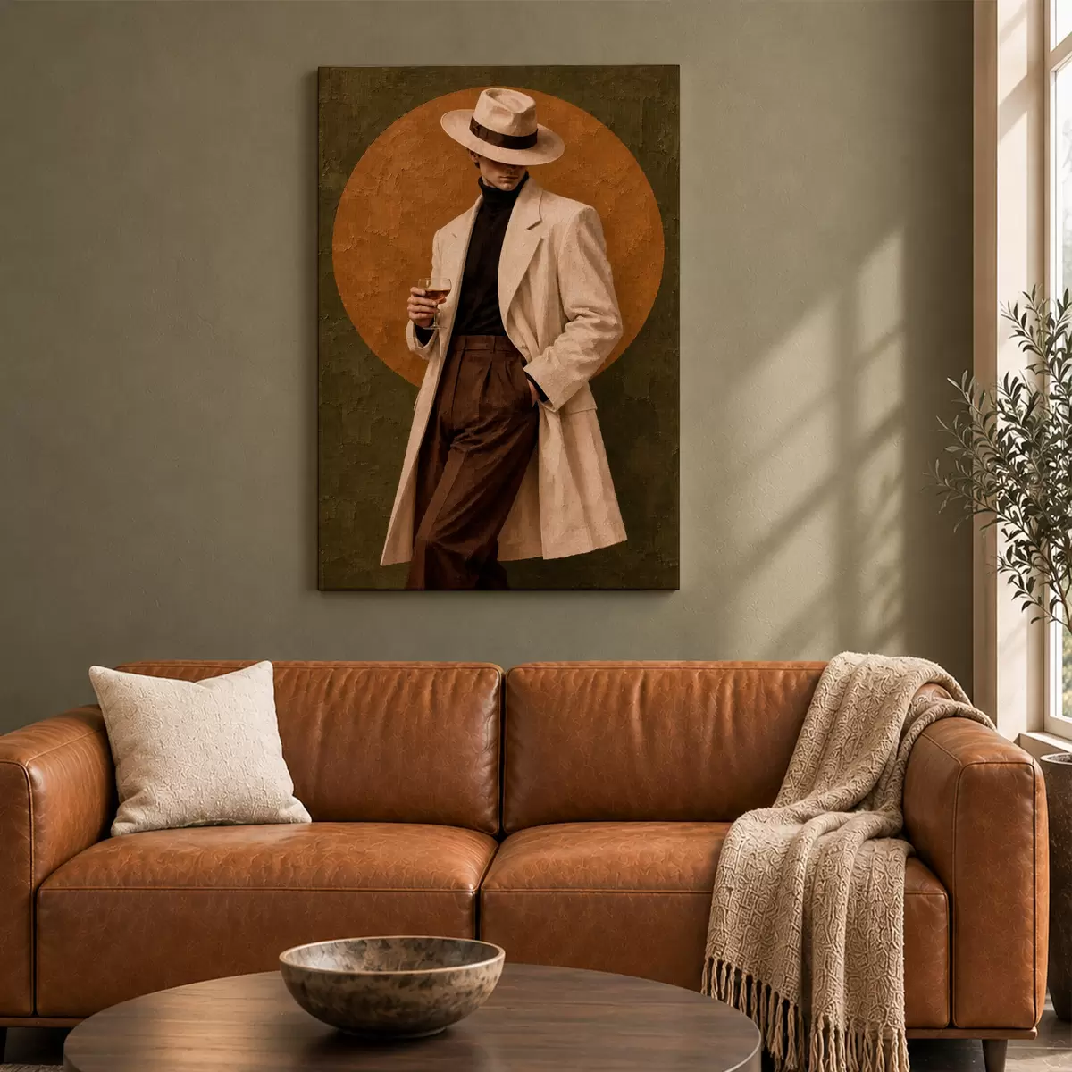  Schilderijen Een verfijnde stijl met een klassiek tintje s50885